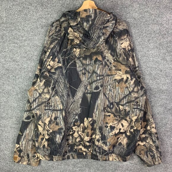 Vintage Columbia Camo Real Tree Jacket Mossy Oak Hunting Outdoor Jacket Sz 2XL T - Picture 2 of 12